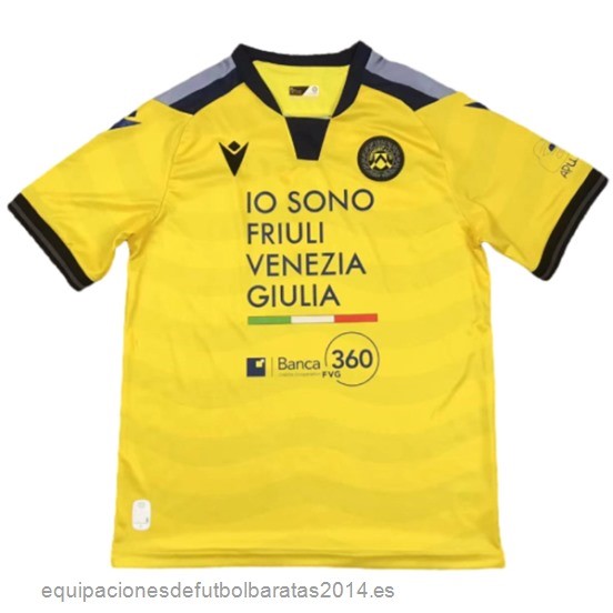 Nuevo Tailandia 2ª Camiseta Udinese 24/25 Amarillo Baratas